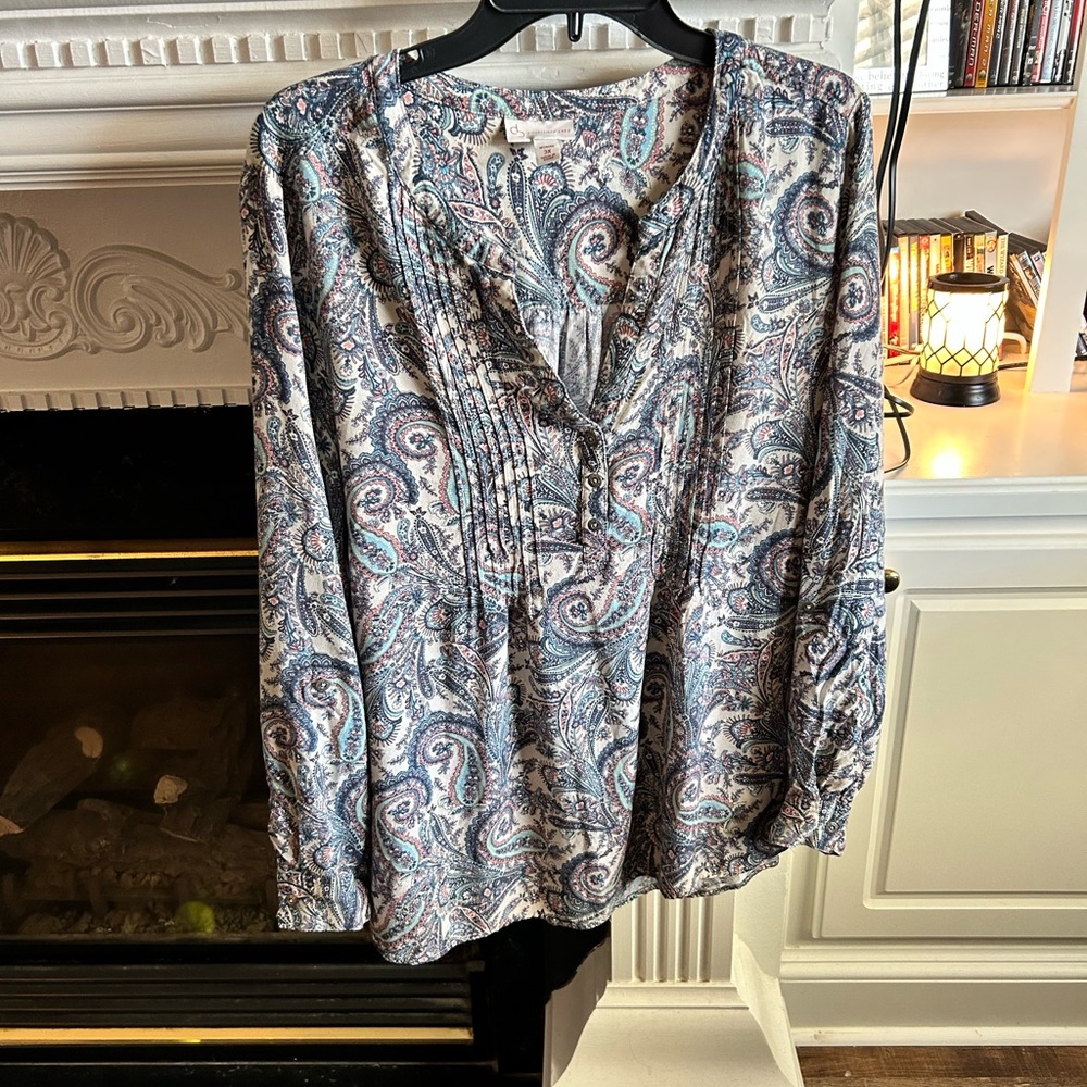 Nice paisley blouse